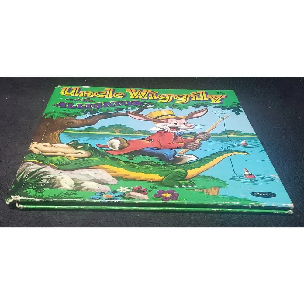 Vintage Whitman Uncle Wiggily & The Alligator Authorized Edition Nostalgia Book